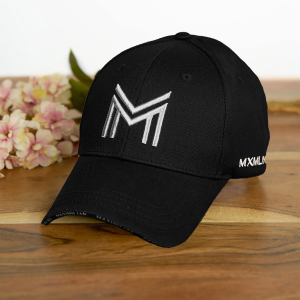 Gorra MAXIMILIAN Black/ Silver