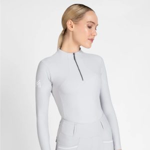 Long Sleeve Base layer MAXIMILIAN EQUESTRIAN Glacier