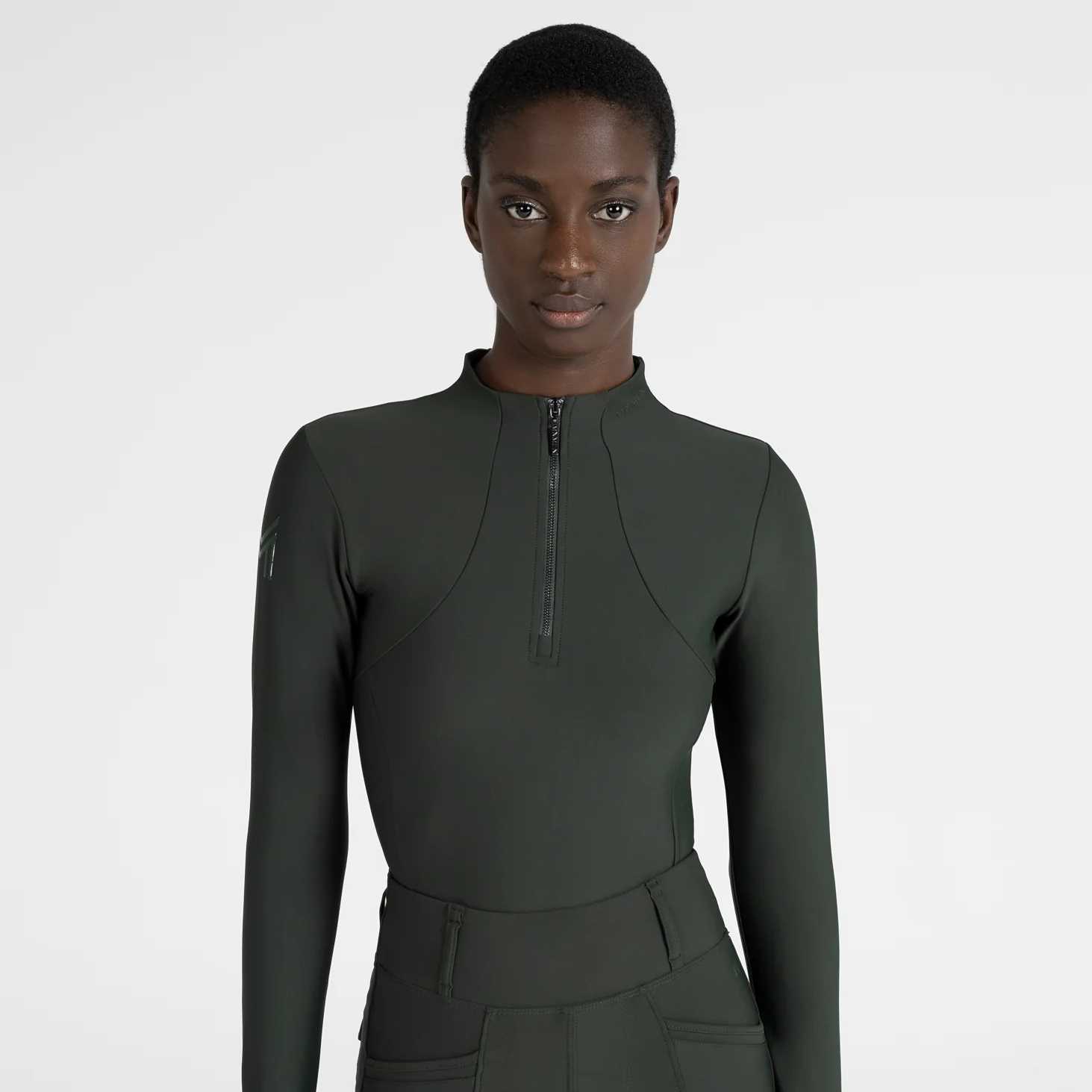 Long Sleeve Base layer MAXIMILIAN EQUESTRIAN Hunter green