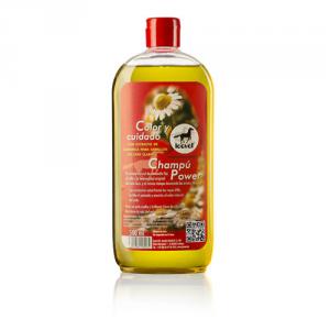 Champú LEOVET POWER caballos capa clara camomila 500 ml