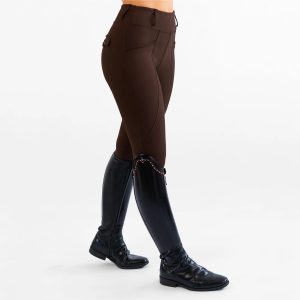 Leggings MAXIMILIAN EQUESTRIAN PRO RIDING Chocolat