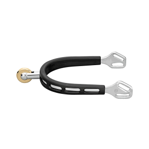 47561-009-55 Espuelas ULTRA fit EXTRA GRIP con fijación Balkenhol - Acero inoxidable, 25 mm redondeadas