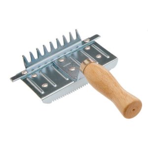 Almohaza HH galvanizada cuadrada asa madera