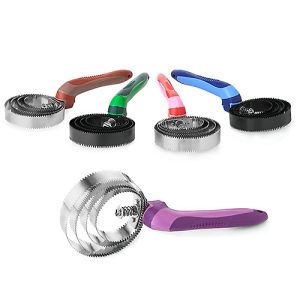 Almohaza LEXHIS soft line metálica reversible en espiral inoxidable