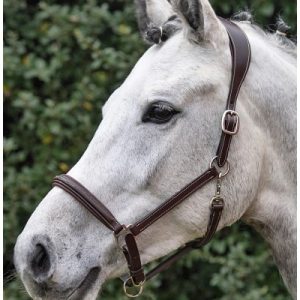 Cabezada cuadra EQUILINE cuero