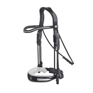 Cabezada doble PRESTIGE 3E158 con riendas