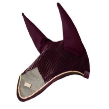 Orejera EQUESTRIAN STOCKHOLM CRYSTAL MERLOT GOLD