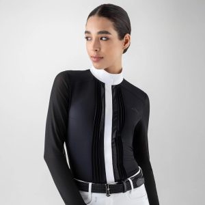 Polo competición EQUILINE GIOSTEC L/S mujer