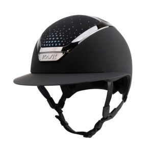 Casco KASK Star Lady Chrome 2.0 Black Crystals Passage Blue Montana