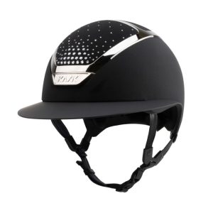 Casco KASK Star Lady Chrome 2.0 Black-Silver Crystals Passage Crystal Shade