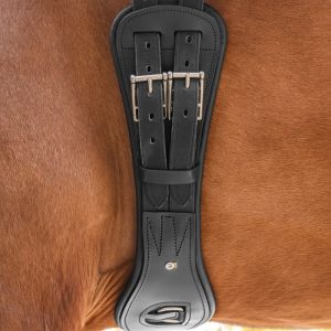 Cincha WALDHAUSEN cuero con elástico