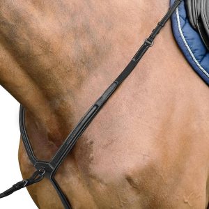 Pechopetral PRESTIGE de dos puntos negro 3D036