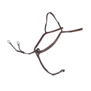 Pechopetral PRESTIGE de puente largo tabaco 3D035